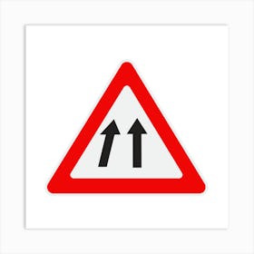 Road Sign.A fine artistic print that decorates the place.18 Art Print