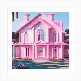 Barbie Dream House (884) Art Print