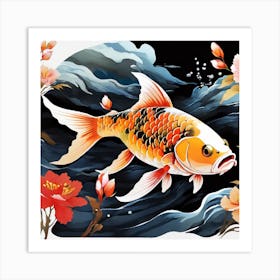 Koi Fish 15 Art Print