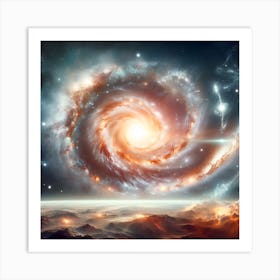 Galaxy 6 Art Print