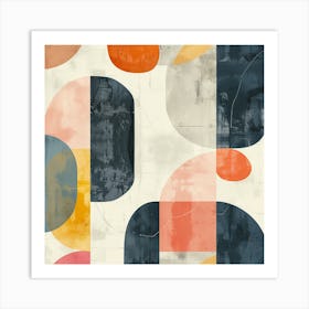 Abstract Shapes Art Print