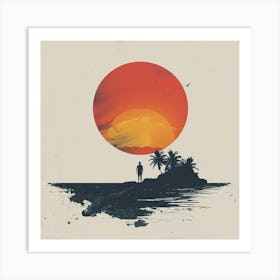 Sunset Art Print