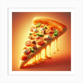 Pizza60 Art Print