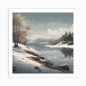 Swedish Winter Art Print