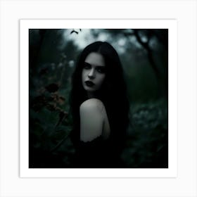 Dark Beauty Art Print