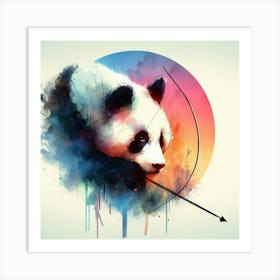 Panda Art Art Print