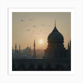 Islamic City Art Print