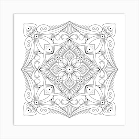 Tribal Pattern Art Print