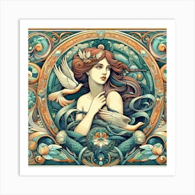 Mermaid 3 Art Print