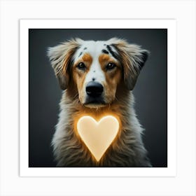 The Heart Of A Dog Art Print