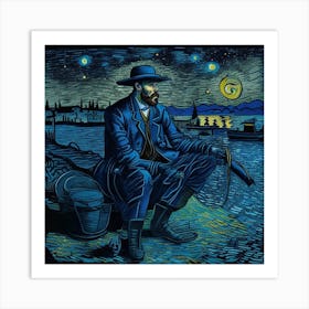 Starry Night 2 Art Print