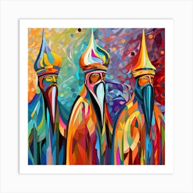 Three Wise Men 2 Art Print