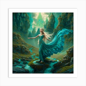 fae dancer Art Print