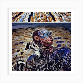 Mosaic Art Art Print