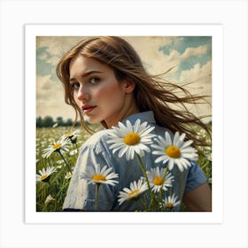 Daisies 7 Art Print