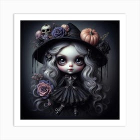 Little Witch Art Print