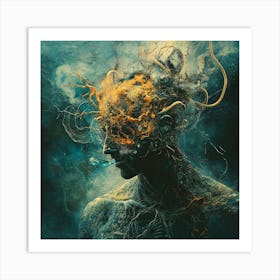 'The Head' 3 Art Print