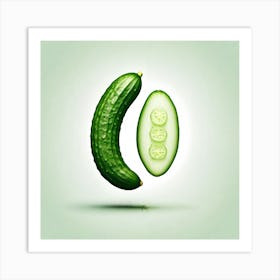 Cucumbers 16 Art Print