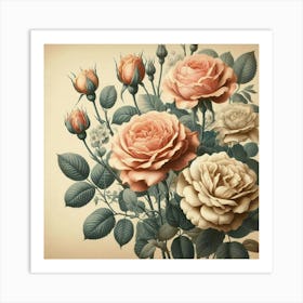 Roses 1 Art Print