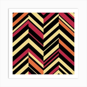 Chevron Pattern 4 Art Print