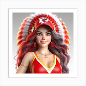 Kansas Chiefs Art Print