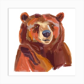 Brown Bear 01 Art Print