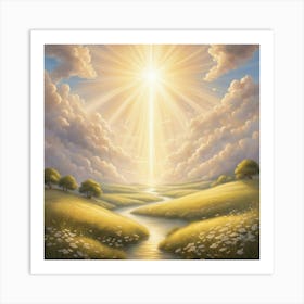 Risen Sun Art Print