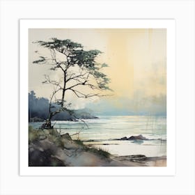 Lone Tree 4 Art Print