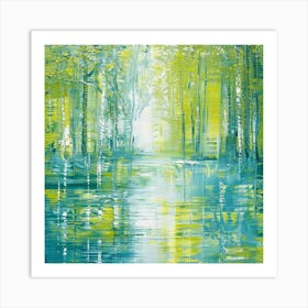 'Green Forest' 1 Art Print