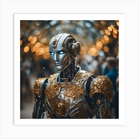 Robot, Robots, Robots Art Print