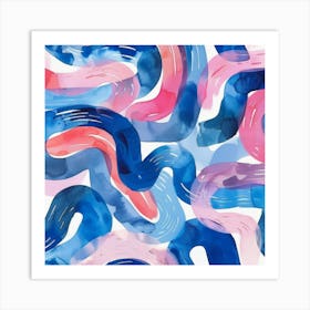 Abstract Watercolor Painting 31 Art Print