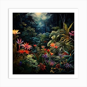 Tropical Jungle Art Print