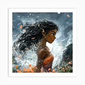 Moana Art Print