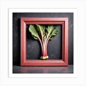 Rhubarb 51 Art Print