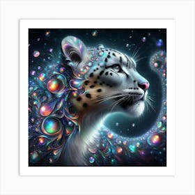 Snow Leopard 26 Art Print