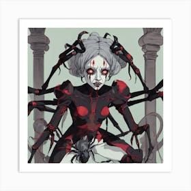 Arachnid Woman Art Print