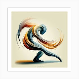 Abstract Dancer 1 Art Print
