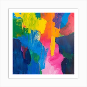 Modern Abstract Collection 75 Art Print