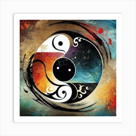 Yin Yang 57 Art Print