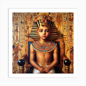 Pharaoh Art Print