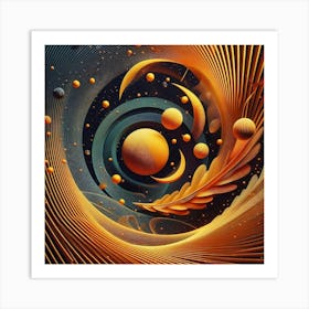 Abstract Painting 8 Art Print