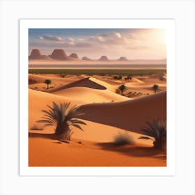 Sahara Desert 170 Art Print