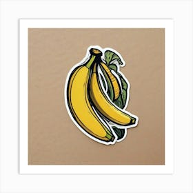 Bananas Art Print