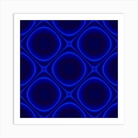 Abstract Background Design Blue Black Art Print