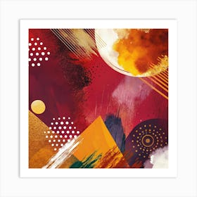 Abstract Painting 51 Art Print