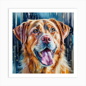 Golden Retriever Art Print