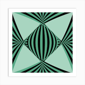 Abstract Geometric Pattern 2 Art Print