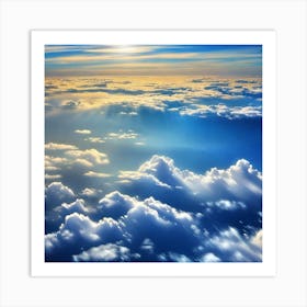 Sky And Clouds Art Print