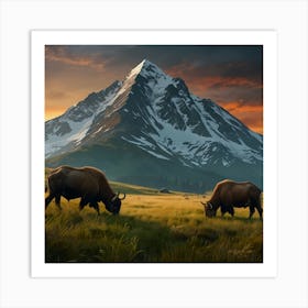 Best mountain Arts Art Print