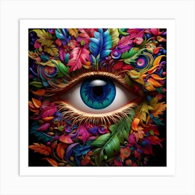 Eye Of The Forest Art Print